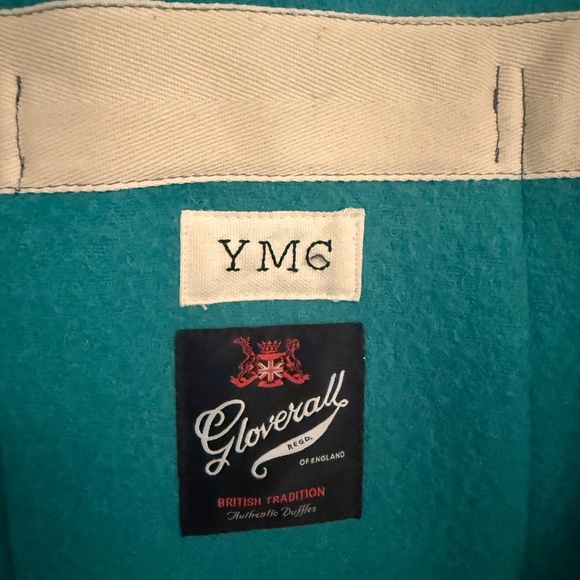 Gloverall Duffle Jacket, Turquoise Excellent Condition - Picture 7 of 11